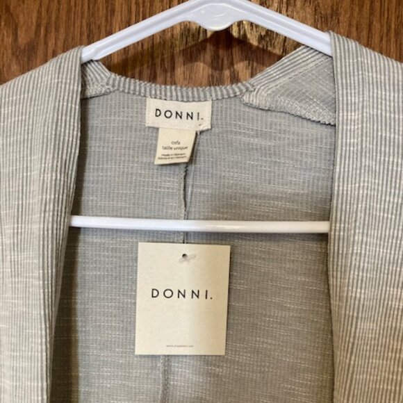 Donni - Sandwash Cardigan - One Size - New with Tag - Picture 3 of 4